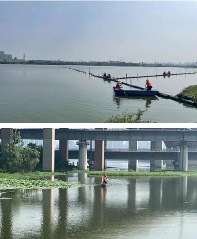 渝北雙龍湖公園水生態(tài)修復(fù)開(kāi)始了